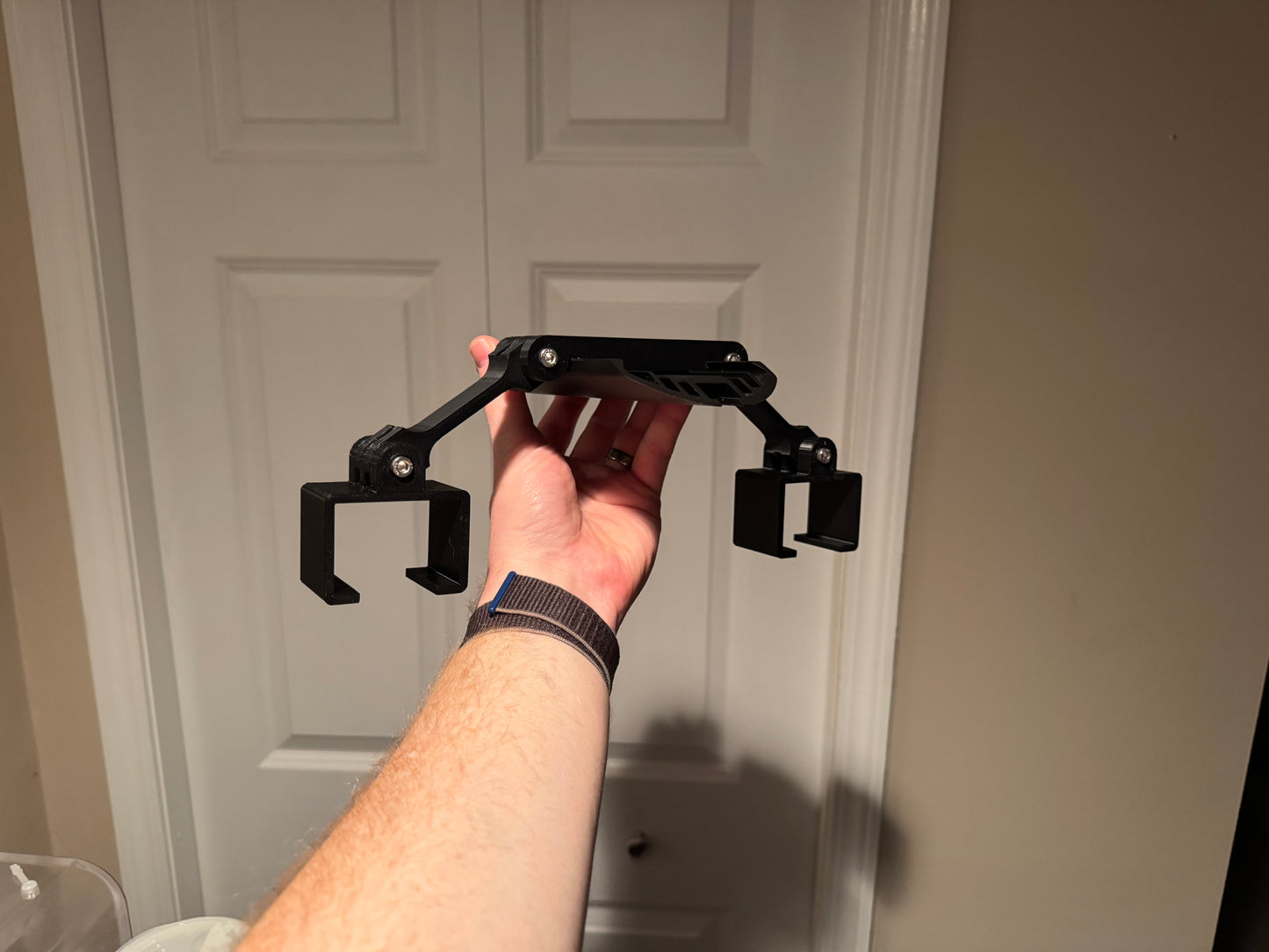 RMS Rail to Light Bar Articulating Bracket