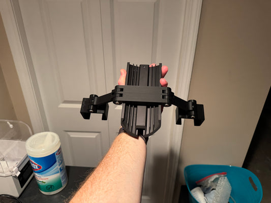 RMS Rail to Light Bar Articulating Bracket