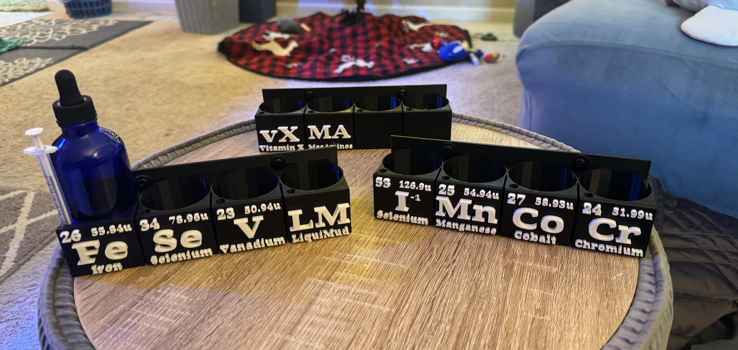 Reef Trace Elements Dosing Bottle Holders (2oz)